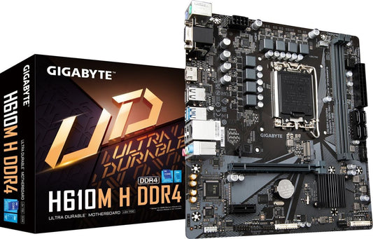 Gigabyte H610M K DDR4 (Socket 1700/H610/DDR4/S-ATA 6Gb/s/Micro ATX)